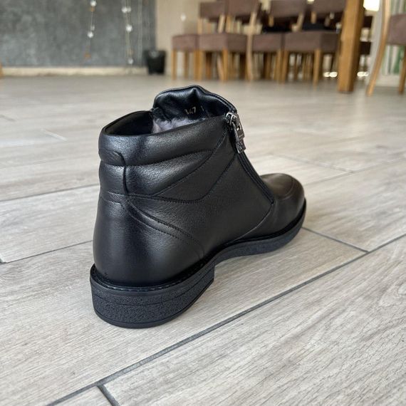 Чорні шкіряні черевики Ikos 41 43 44 розмір | Зображення 2