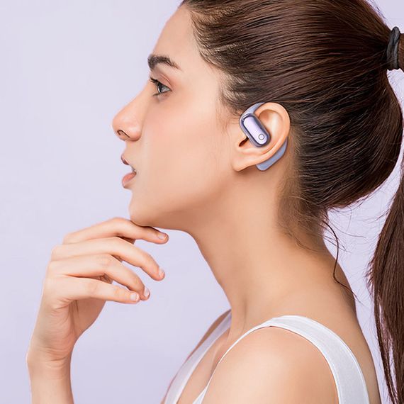 Бездротові TWS навушники Hoco EA6 Melody Purple | Зображення 2