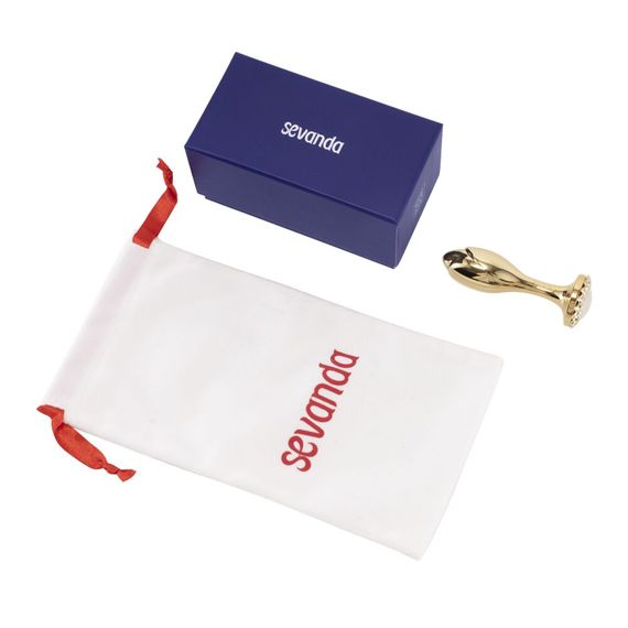 Анальна пробка LOCKINK SEVANDA Pearl Rose-shape Anal Plug | Зображення 6