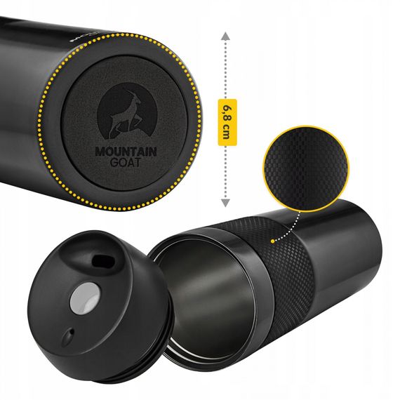 Термокухоль Mountain Goat Travel 0.4 л Black (P-5907739315694) | Зображення 3