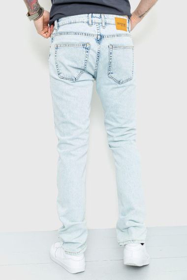 Джинсы мужские Slim  цвет голубой 157R37-21-001 | Зображення 3
