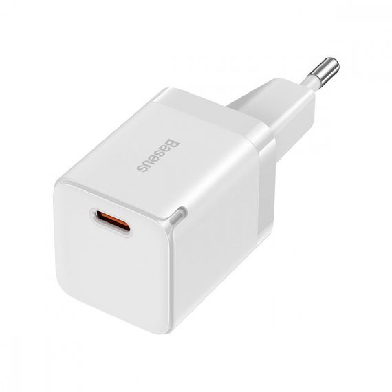 Мережевий зарядний пристрій Baseus GaN3 Fast Charger 30W (1 Type-C), Чорний | Зображення 5