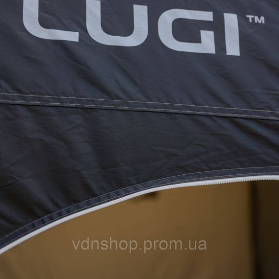 Палатка душ-туалет для кемпинга автомат 120×120×190 (см) тент для душа и туалета туристический LU-015DB Черный | Зображення 7