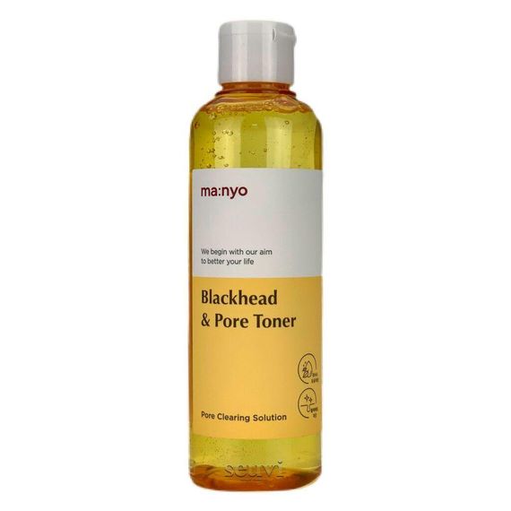 Тонер Manyo Blackhead & Pore Toner против черных точек с BHA-кислотой 210 мл | Зображення 1