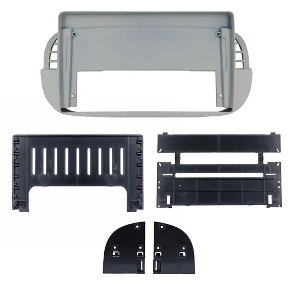 Перехідна рамка серії QIV QBR-F 6218-68 для Fiat 500 (312) 2007-2015 (F3) 9 дюймів