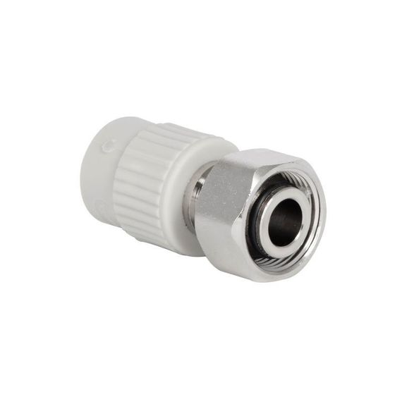 Муфта под Евроконус PPR с накидной гайкой Thermo Alliance 20х3/4" ВР с латунным штоком | Зображення 3