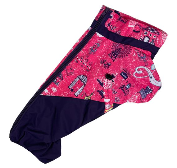 Дощовик для такс дівчат Париж MT-24 | Зображення 2