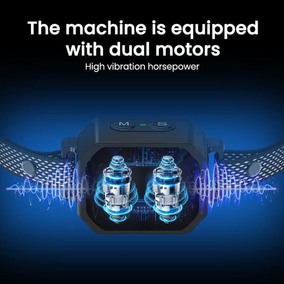 Ошийник для собак AINSYLI від гавкоту — з вібрацією та звуковим сигналом, IP67, 7 рівнів чутливості | Зображення 4