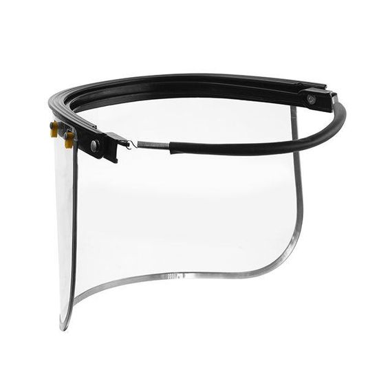 Екран захисний для обличчя, PVC, кріплення на каску INTERTOOL SP-0034 | Зображення 3