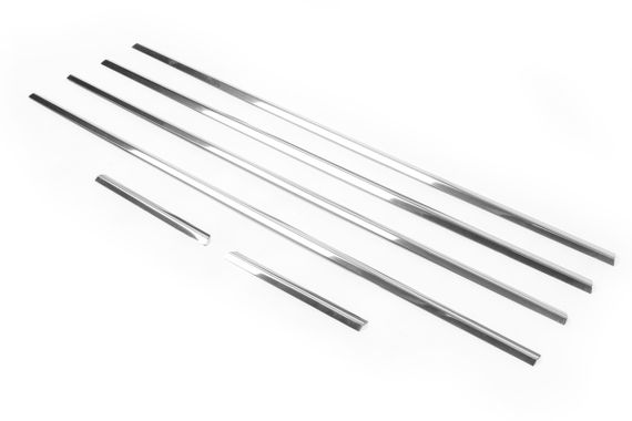 Нижня окантовка вікон (нерж.) для Citroen C-5 2001-2008 рр