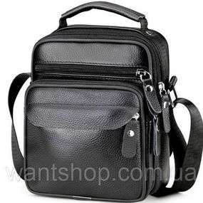 Чоловіча шкіряна сумка-барсетка через плече Bexhill TM-76596