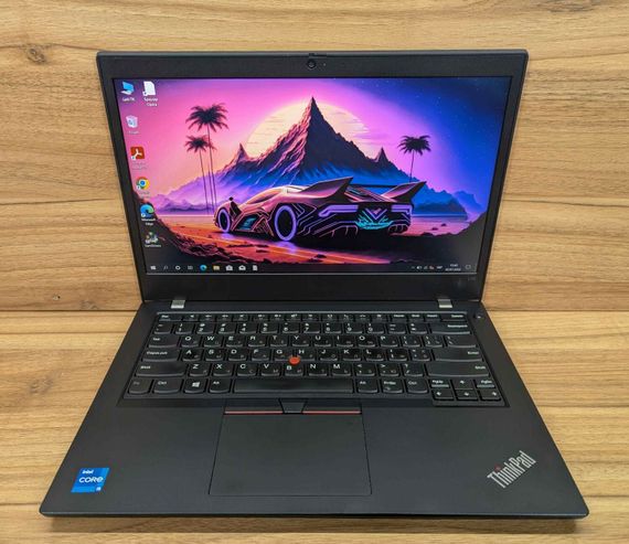 Ультрабук Lenovo ThinkPad L14 / 14" (1920x1080) IPS / Intel Core i5-1135G7 (4 (8) ядра по 2.4 - 4.2 GHz) / 16 GB DDR4 / 500 GB SSD / Intel Iris Xe Graphics / WebCam / Windows 10 б/в | Зображення 1