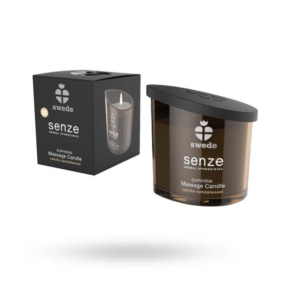 Масажна свічка - Swede Senze Euphoria Vanilla Sandalwood, 50 мл Sex Aura | Зображення 2