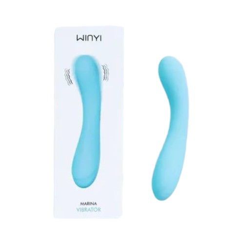 Вибратор Turquoise lover 10 режимов вибрации цвет бирюзовый Sex Aura | Зображення 1
