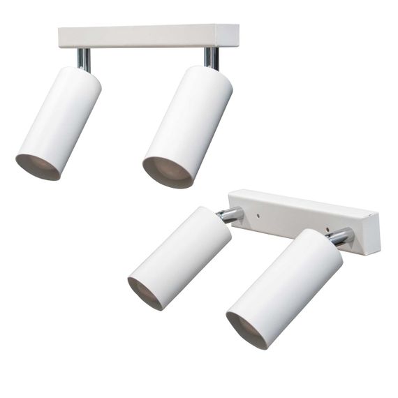 Світильник у стилі лофт MSK Electric Tube спот із поворотним механізмом NL 1105-2 W | Зображення 1