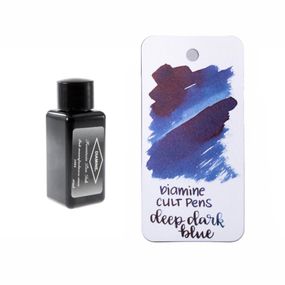 Чернила для перьевых ручек насыщенных оттенков Diamine Ink 30 Deep Dark 30мл, Deep Dark Blue