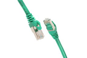 Патч-корд 2E Cat 6,S-FTP экран оплётка фольга,RJ45, 4Х2 27AWG ,7/0.14 Cu, 1.00 m,PVC, Green (2E-PC6SFTPCOP-100GRN)