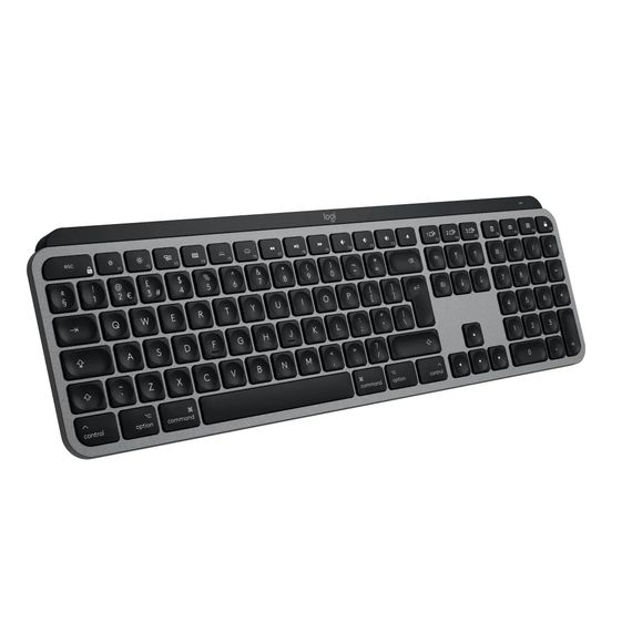 Клавіатура Logitech MX Keys S для MAC Bluetooth/Wireless UA Space Grey (920-011637) | Зображення 1