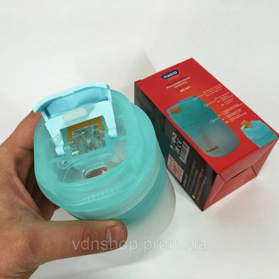 Кружка термос для кофе Magio MG-1071 420 мл, Качественный семейный термос, Термочашка для поездок HP-80 | Зображення 7