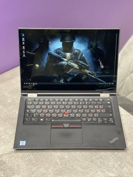 Ультрабук Lenovo ThinkPad X380 Yoga / 13.3" (1920x1080) IPS Touch / Intel Core i5-8250U (4 (8) ядра по 1.6 - 3.4 GHz) / 8 GB DDR4 / 120 GB SSD / Intel UHD Graphics 620 / WebCam б/у | Зображення 1