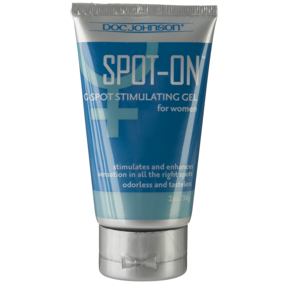 Стимулирующий гель для точки G Doc Johnson Spot-On G-Spot (56 г) с маслом миндаля и перечной мяты Sex Aura