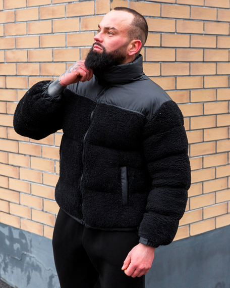 Куртка Тедди чёрный S XL | Зображення 2