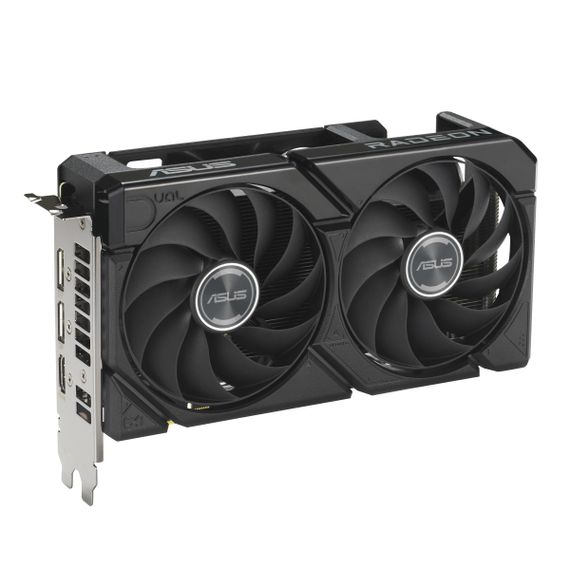 Видеокарта ASUS Radeon RX 9060 XT 8GB GDDR6 DUAL-RX9060XT-8G 90YV0MI1-M0NA00 | Зображення 1
