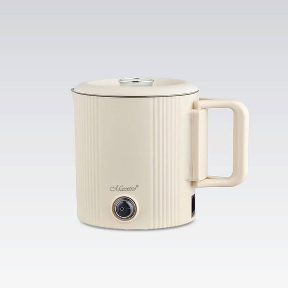 Дорожный электрический чайник + Кастрюля Maestro MR-009-BEIGE
