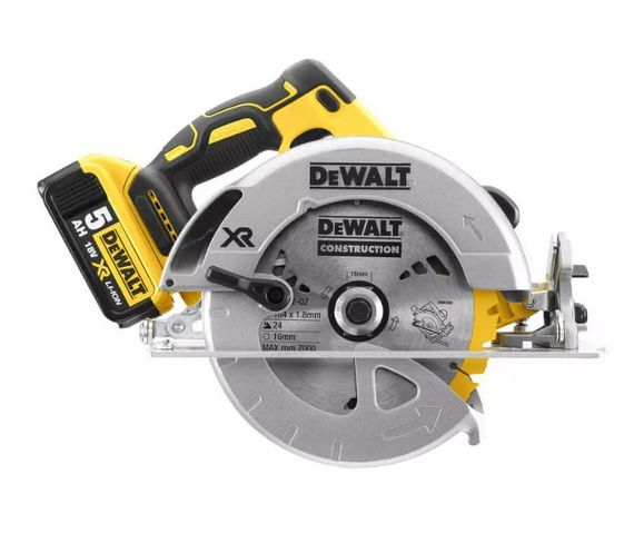 Пила дискова акумуляторна DeWalt з АКБ та ЗП DCS570P2 | Зображення 2