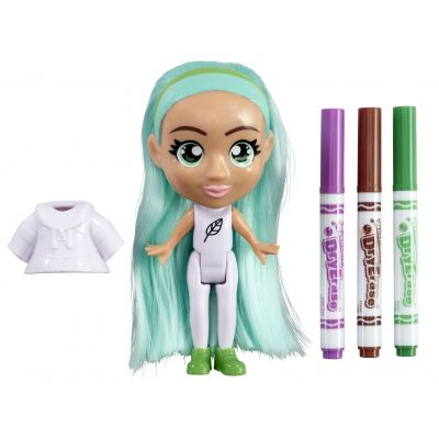 Набір для творчості Crayola Colour n Style Стильні дівчата Джейд (918937.005) | Зображення 1