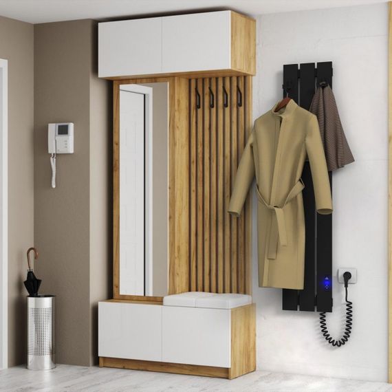 Електрична рушникосушарка Laris Зебра Бостон ЧФ(Ч)3 1200 Е (підкл. справа) | Зображення 5