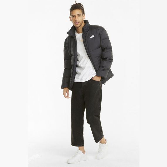 Куртка спортивна чоловіча Puma Essentials+ Eco Puffer 587693 01 (чорна, зима, термо, водонепроникна, пума) | Зображення 4