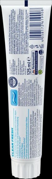 Зубная паста Dontodent Clear Fresh с цинком, 125 мл. Германия | Зображення 2