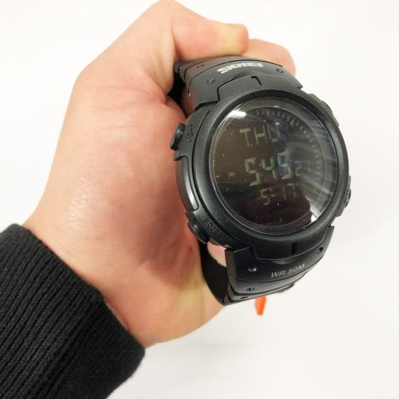 Годинник наручний чоловічий SKMEI 1231BK, брендовий чоловічий годинник, модний чоловічий годинник. Колір: чорний | Зображення 7