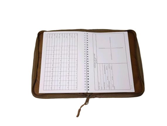 Блокнот тактичний в обкладинці А5 водонепроникна Койот | Зображення 2