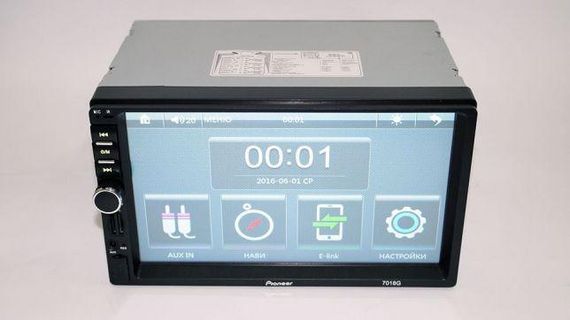 Автомагнитола 2Din MP5 7018 ∙ Мультимедийная магнитола в авто с USB, Bluetooth, Aux, Fm | Зображення 1
