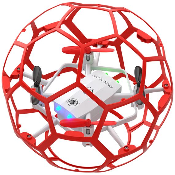 Літак на радіокеруванні SCHE L0717 Ball Drone Red