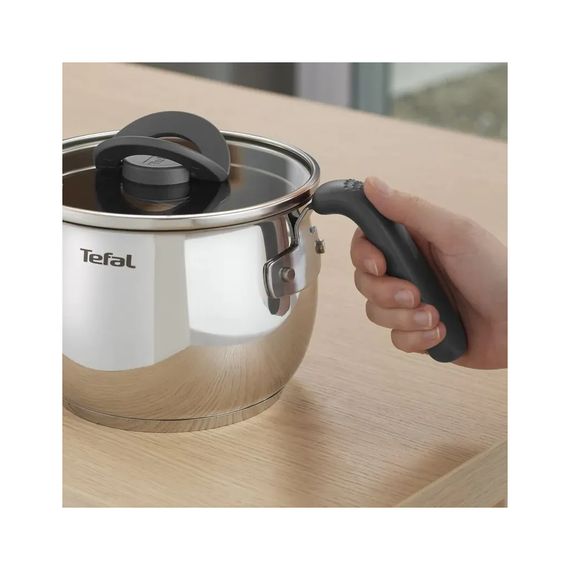Каструля Tefal Opti Space,2.5л, (мультикаструля) нержавіюча сталь, бакеліт (G7371795) | Зображення 2
