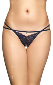 Жіночі стрінги - G-String 2496, blue S/M