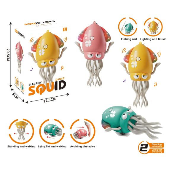 Игрушка "Музыкальный танцующий осьминог" | Зображення 2