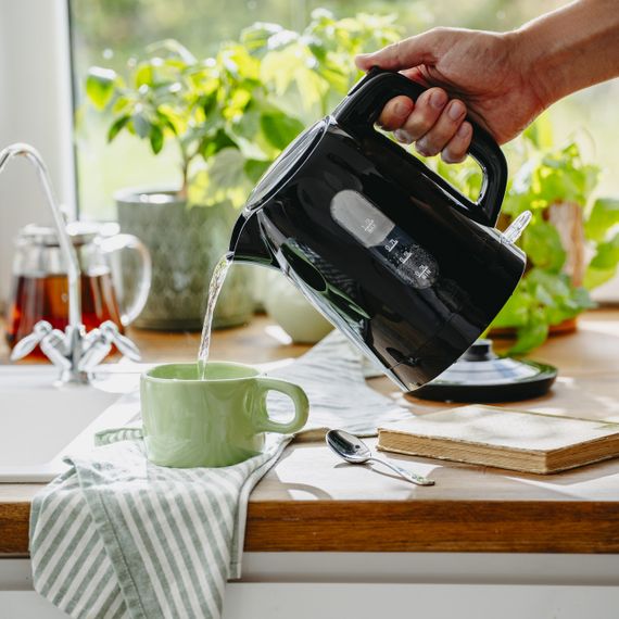 Електрочайник Adler AD 1380 чорний 1 л, 2200 Вт | Зображення 7