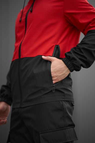 Куртка Softshell light Intruder червоно-чорна | Зображення 8