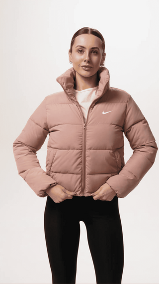 Куртка жiноча легка "Nike" пудрова (1350780961)