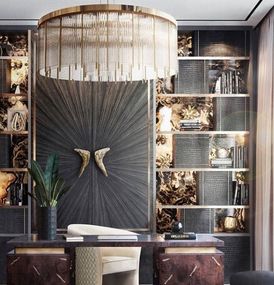 Люстра підвісна на 17 лампочок 26435 Бронза 40-135х80х80 см.