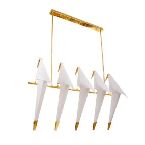 Люстра подвесная в спальню LED 30W WW G (BR-01 679S/5)
