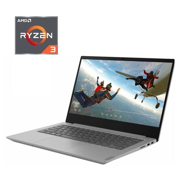 Ультрабук Б-класс Lenovo IdeaPad S340-14API / 14" (1920x1080) IPS / AMD Ryzen 3 3200U (2 (4) ядра по 2.6 - 3.5 GHz) / 8 GB DDR4 / 256 GB SSD / AMD Radeon Vega 3 Graphics / WebCam б/у