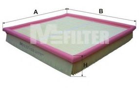 Фільтр повітряний Opel Omega B (вир-во M-filter) MFILTER K209 на OPEL OMEGA B (25_, 26_, 27_)