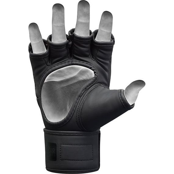 Рукавиці для ММА RDX F15 Noir Matte Black S (капа в комплекті) | Зображення 2