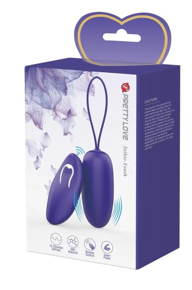 Віброяйце з пультом ду Pretty Love — Selkie Youth, BI-014865WL sexstyle | Зображення 8