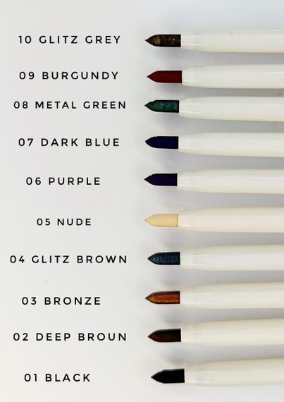 Механічний олівець для очей Farmasi 08 Metal Green 0,35 | Зображення 4